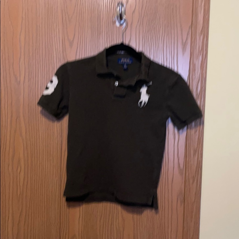 Boys olive green polo Ralph Lauren polo